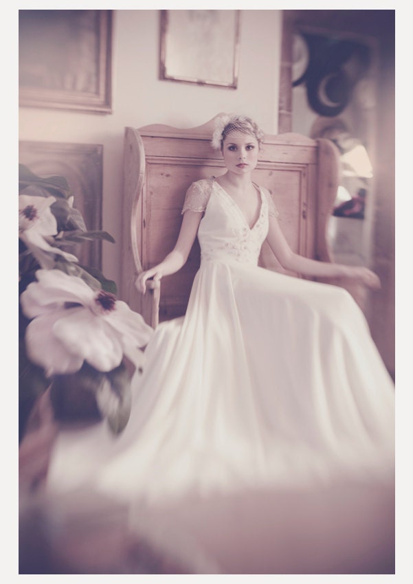 Lucille 1940's inspired Bridal Gown.