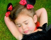 Red Minnie Mouse Ears