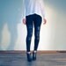 Custom order for Olga with love! C+B Leggings with leather patches Style# 16007