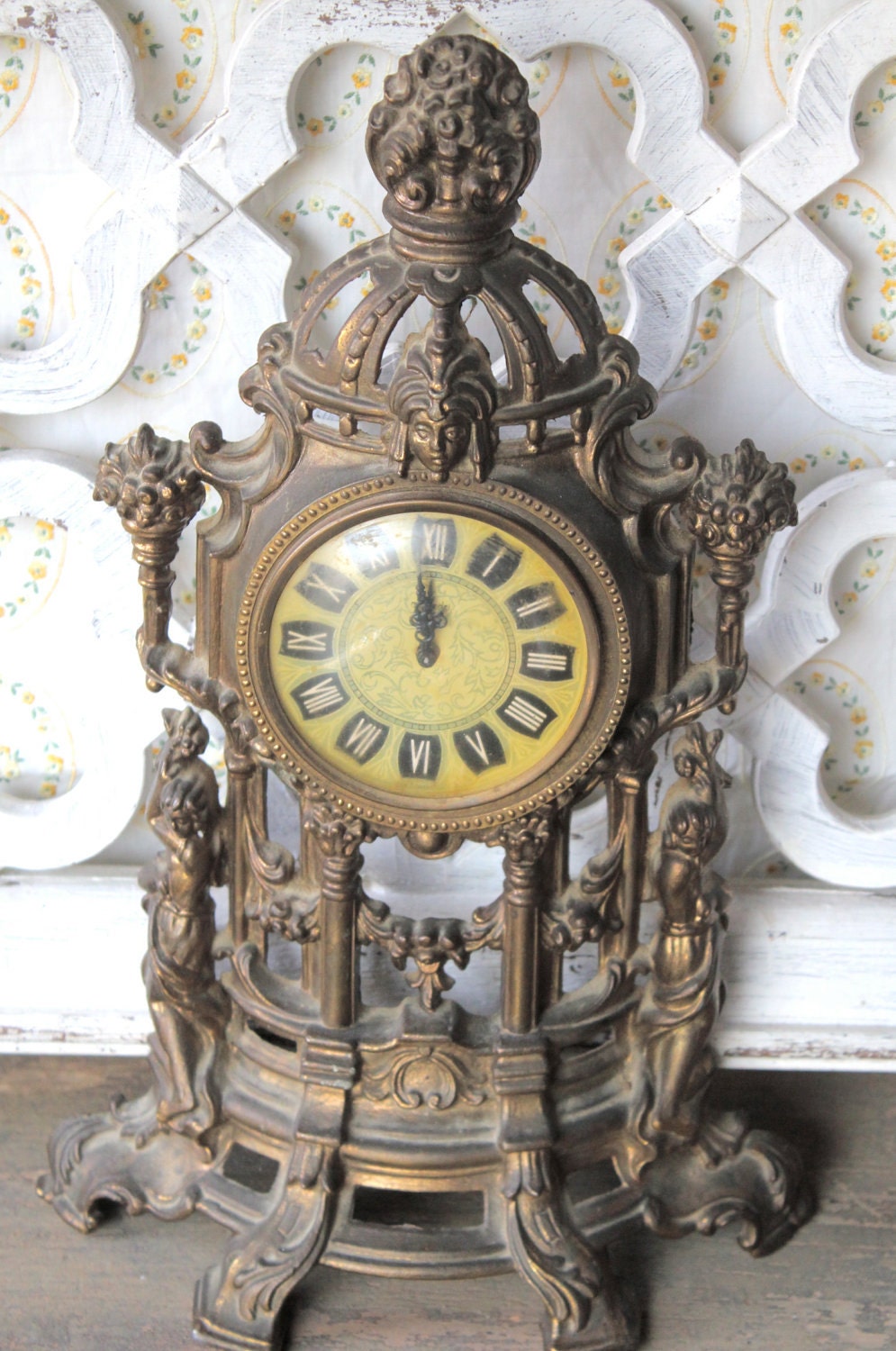 Antique clock germany mercedes west #6