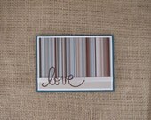 Handmade LOVE Card - Anniversary