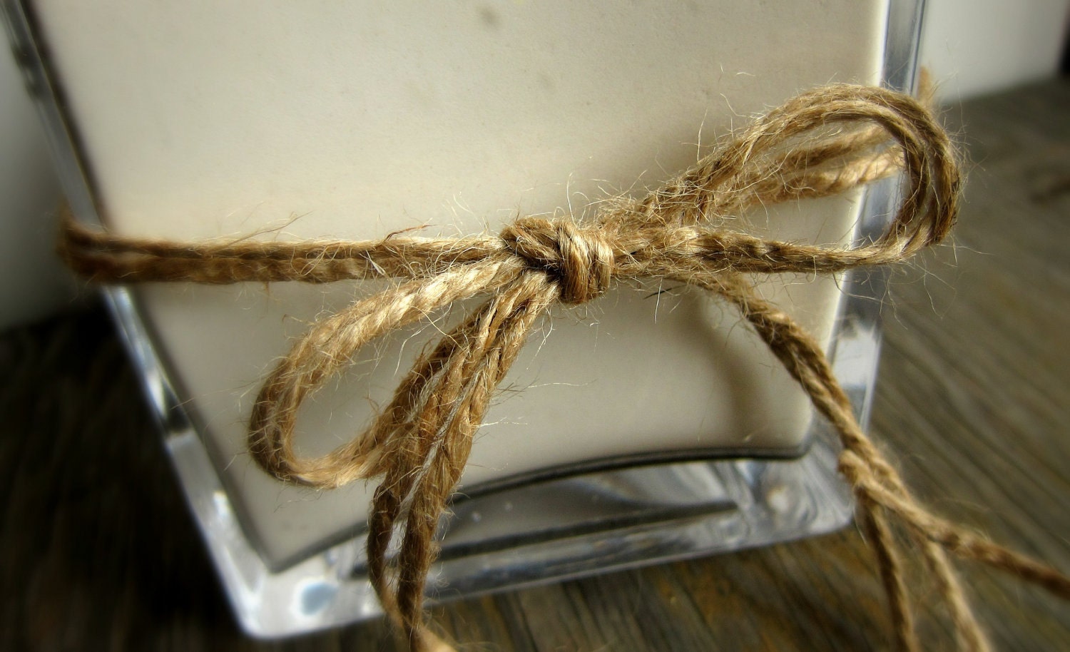 Kitchen Jar Labels Custom - Rustic Twine and Kraft Paper