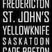 CANADIAN CITIES Subway Roll Sign, Bus, Tram Scroll Vintage Style Destination Art Print on Styrene 12x36