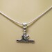 Girl I Heart Gymnastics Necklace Free Shipping