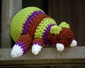 Baneling Amigurumi Starcraft plush Geekery Zerg crochet