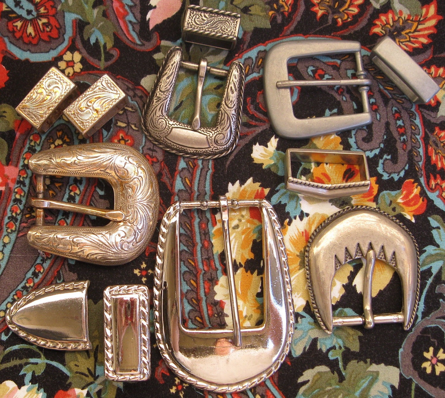 Destash of Belt Buckles