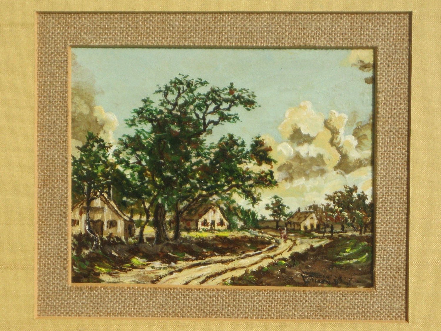Original Oil Painting, Vintage Oil Painting, Framed Oil Painting