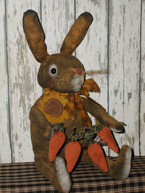 old bunny doll