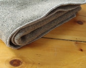 Upcycled Wool Mattress Pad - wOOly Nesting Pad - Wool crib pad - colour will vary