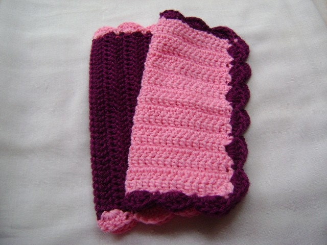 CROCHET COTTON DISHCLOTHS...