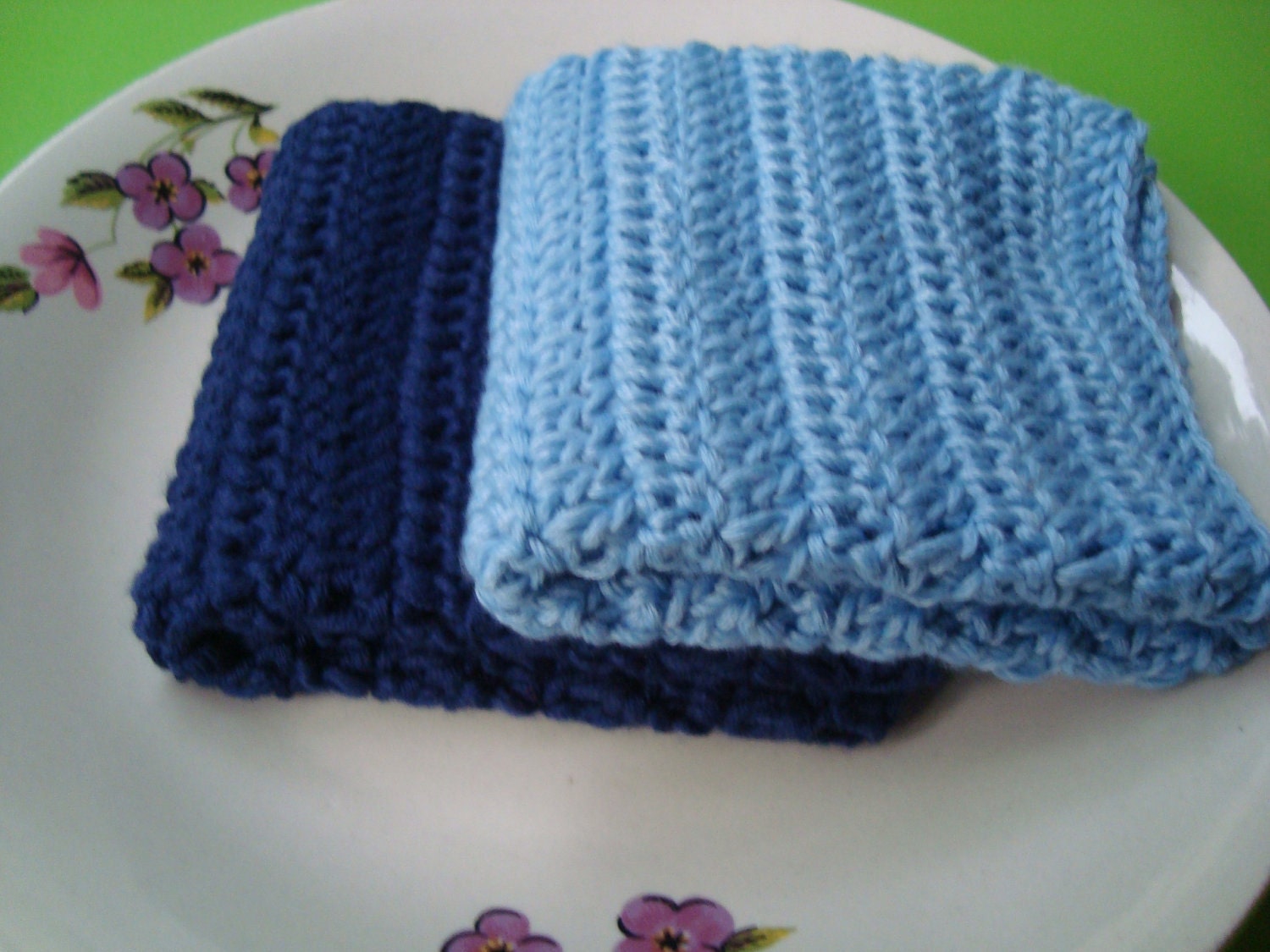 CROCHET COTTON DISHCLOTHS...