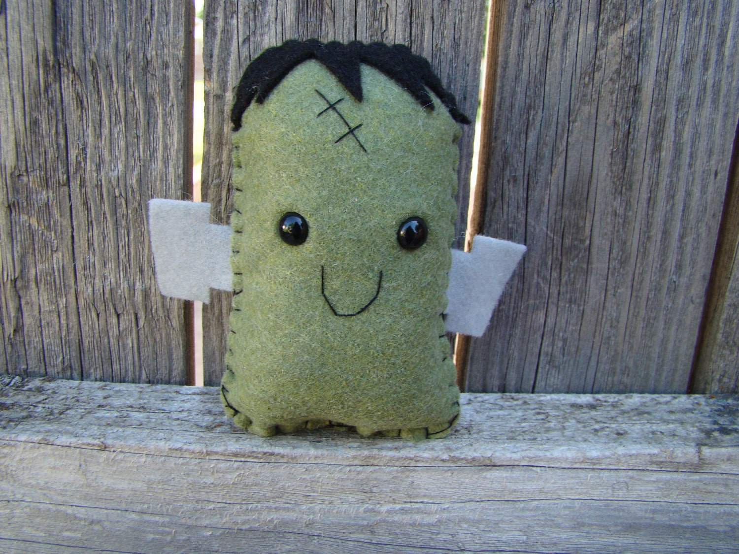 little Frankenstein plush, stuffed monster