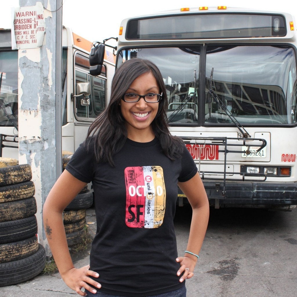 Muni Diaries Fast Pass T Shirt - Women's Small