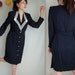 RESERVED for Anastasia Navy and White Sailor Dress