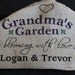 Hand Engraved Rock - Custom Garden Stones