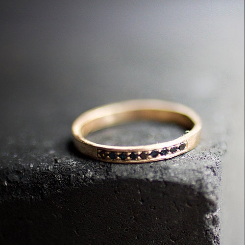 9 Diamonds & 14k Gold