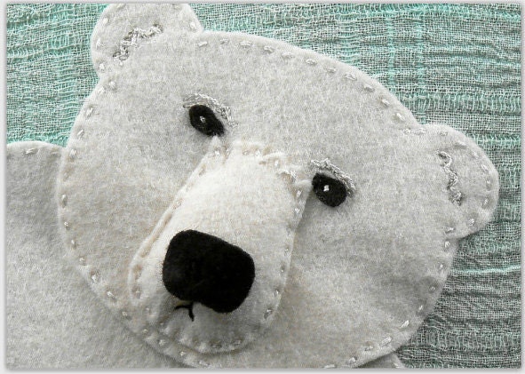 Polar Bear - Sea Creature Collection Postcard