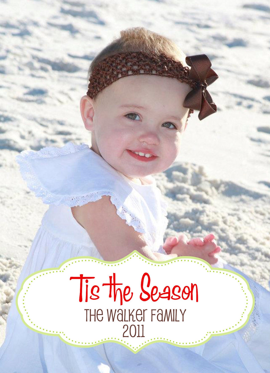 Tis the Season Custom Christmas Holiday Photo Card Il_570xn