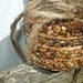 Pebble and Cork Coasters, set of 4