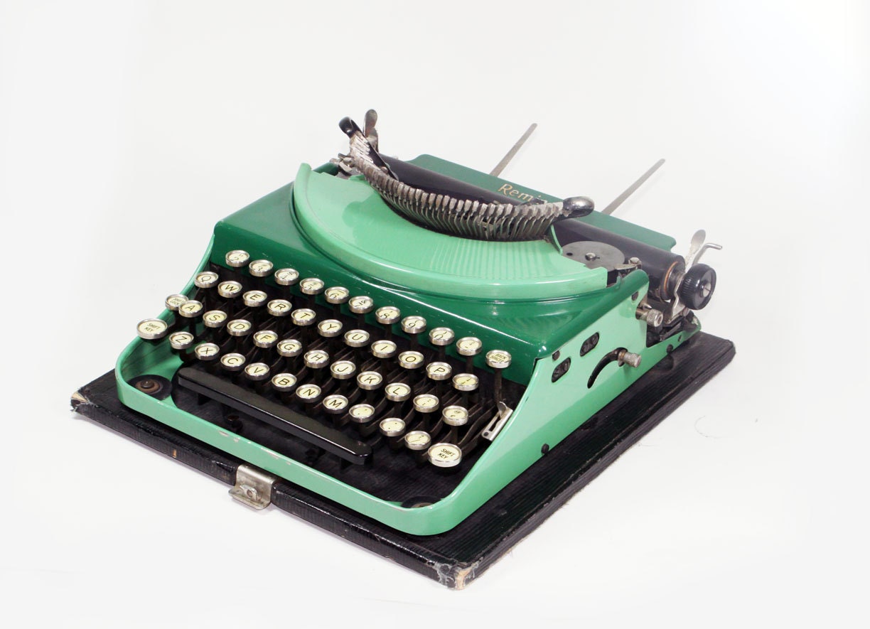 Vintage Two Tone Green Remington Model 2