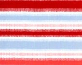 SHOP CLOSING SALE - Joel Dewberry, Deer Valley, Wave Stripe in Persimmon - 1 Yard