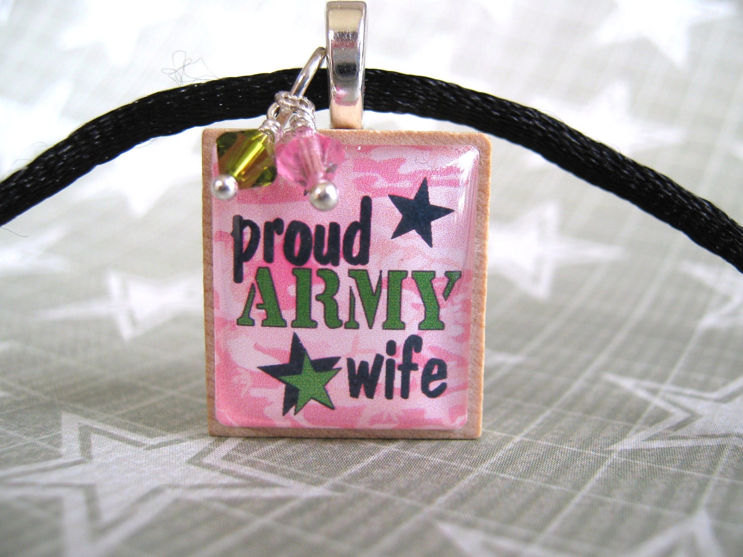 army wife necklace