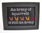 Funny squirrel quote from Magic the Gathering