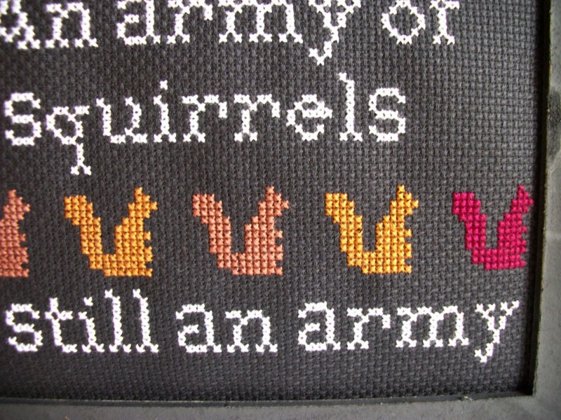 Funny squirrel quote from Magic the Gathering