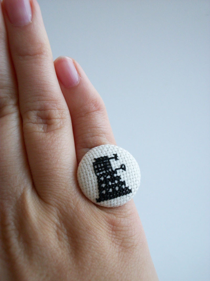 Doctor Who Dalek ring