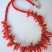 Genuine Mediterranean Branch Coral Neckace