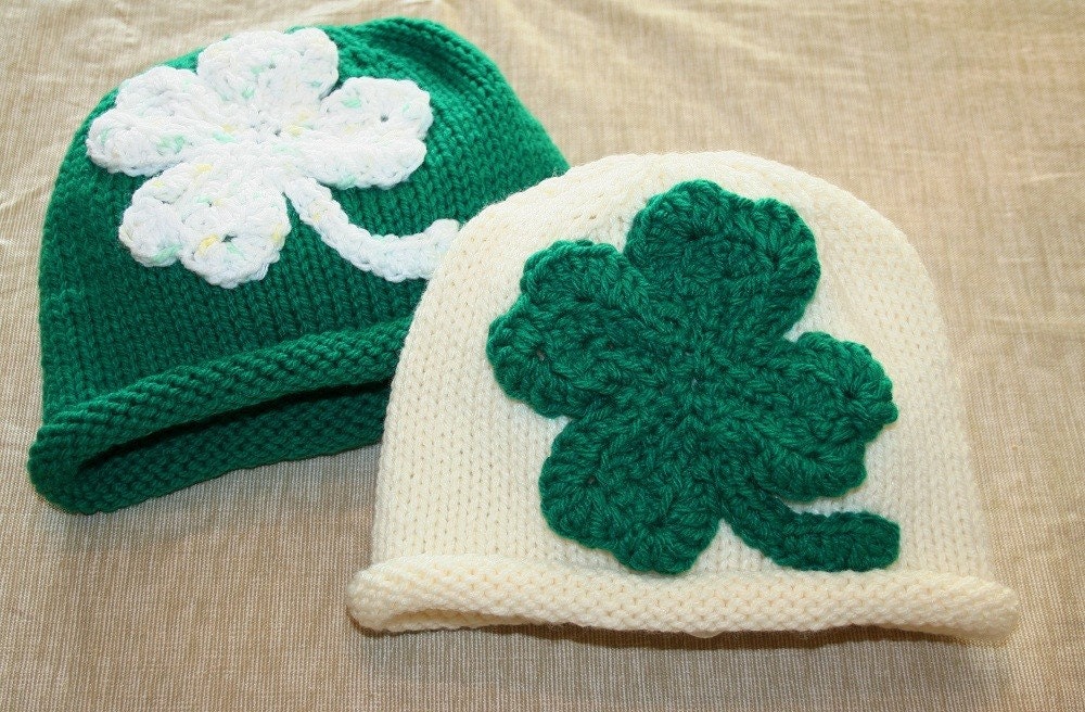 Baby St Patrick Day Shamrock Hat