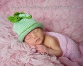 Sweet Pea in a Pod Baby Hat