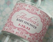 Printable Personalized Water Bottle Labels- Andrea Collection