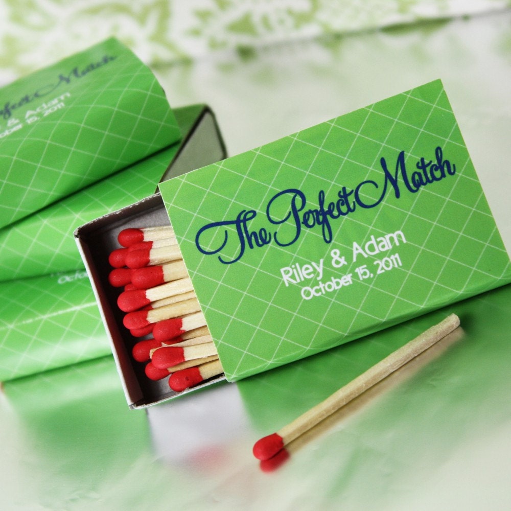 Printable Personalized Matchbox Covers