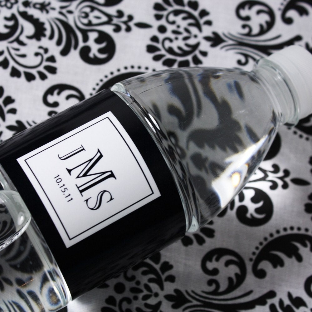 9 Water-Resistant Vinyl Inkjet Water Bottle Label Sheets