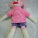 T shirt and shorts for sock monkey