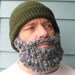Beard PATTERN Beanie Santa Claus Hat - Photo Tutorial in PDF- p127