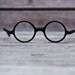 vintage eye glasses round frame france