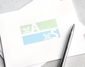 Easter card - Select All, Save - simple pastel Easter card
