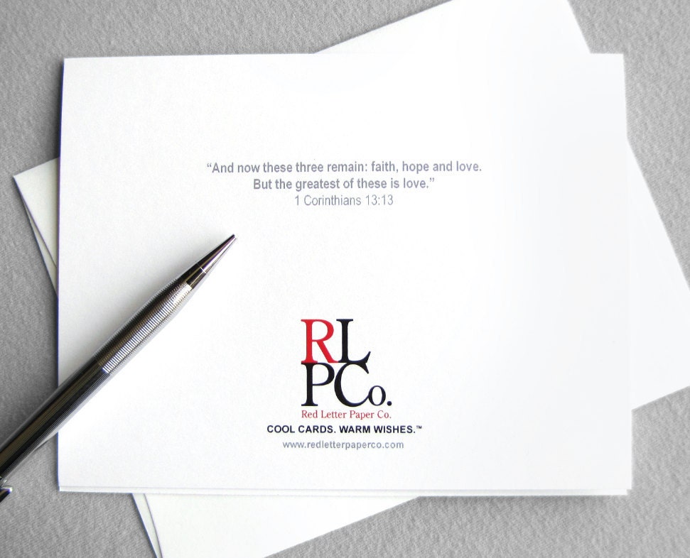 Anniversary card, Love card: Thank you for the way you love me - red, gray and white simple typography