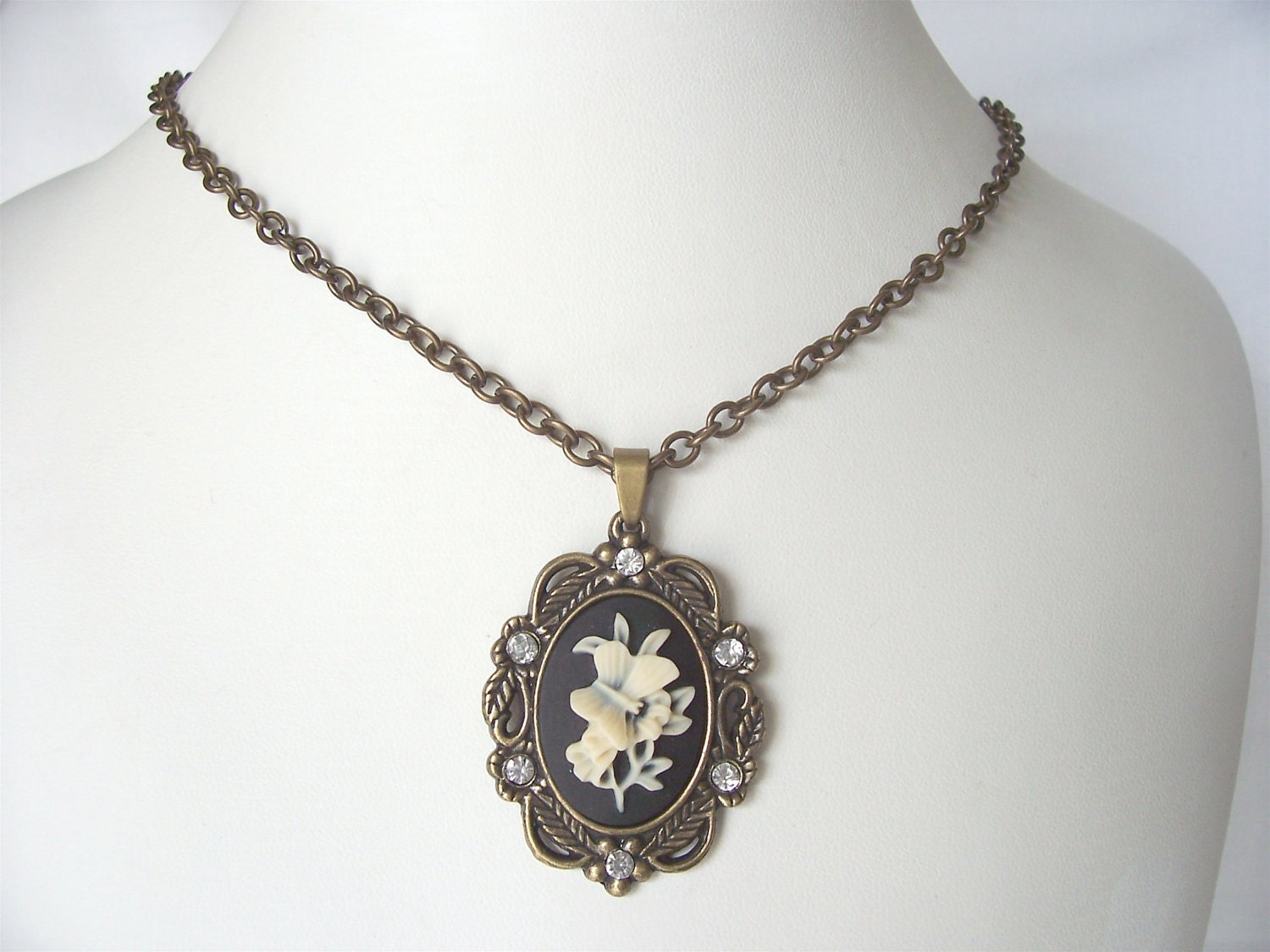 Sale today cameo necklace butterfly cameo vintage inspired romantic Fall fashion trends