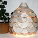 Mixed Book Page Table Lamp - Paper Lantern Light