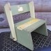 Mary Had A Little Lamb Childrens Wooden Step Stool