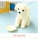 DIY Needle wool felt Toy poodle KIT Japanese craft kit