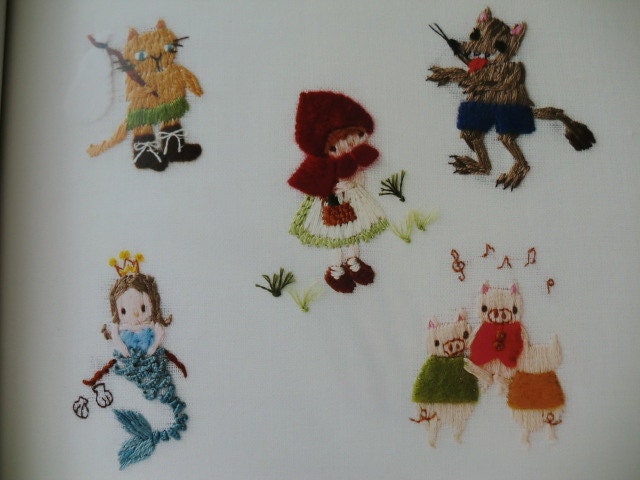 Kawaii point EMBROIDERY Japanese craft book