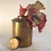 Lidded Brass Container