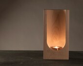 Wall Mounted Tealight Totem - Maple