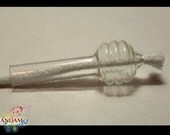 Glass Wick Holder and Woven fiberglass wick make your own oil candle.