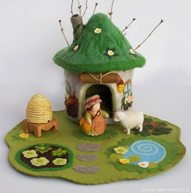 Eco Friendly Sod Roof Gnome Home