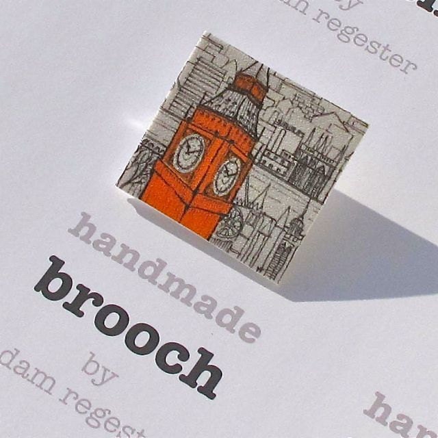 BROOCH Big Ben